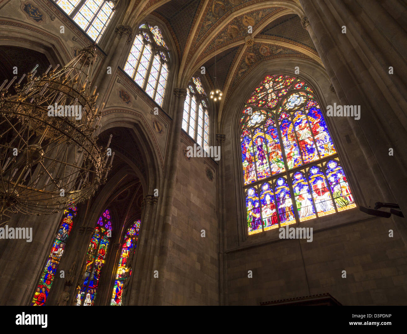 Vienna austria stained glass window hires stock photography and images