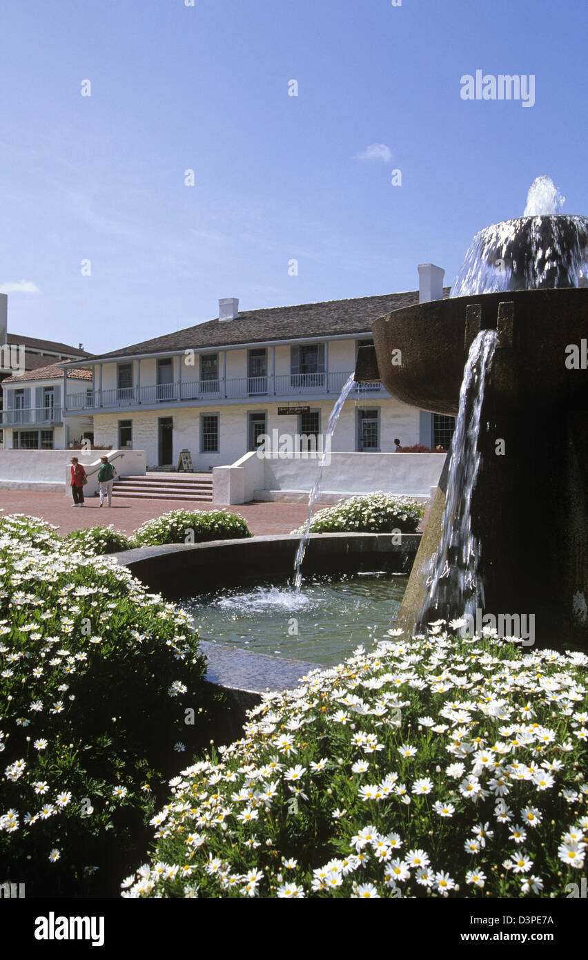 Pacific House, viewed from Custom House Plaza, Monterey State