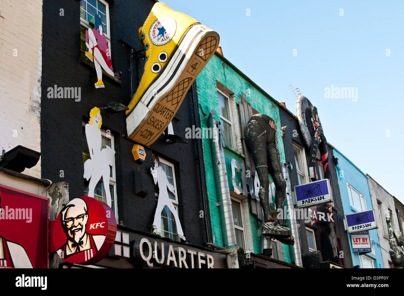 Converse trainer, Camden High Street, Camden Town, NW1, London, UK Stock  Photo - Alamy