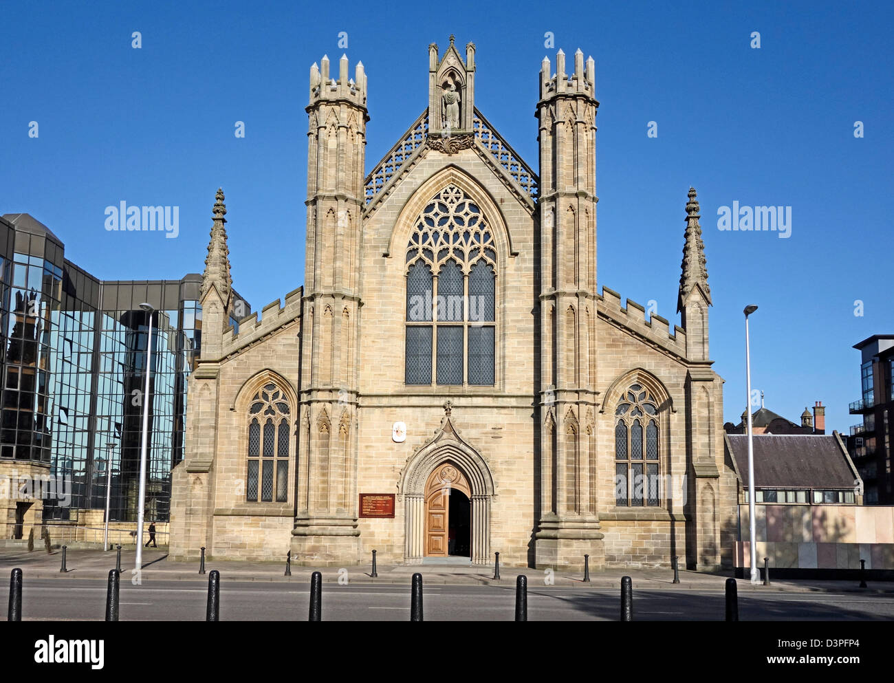 St Andrew's Cathedral in Clyde Street Glasgow Stock Photo