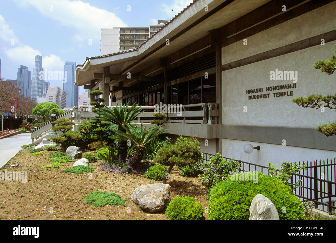 Higashi Hongwanji Temple, Little Tokyo, Los Angeles, California, USA