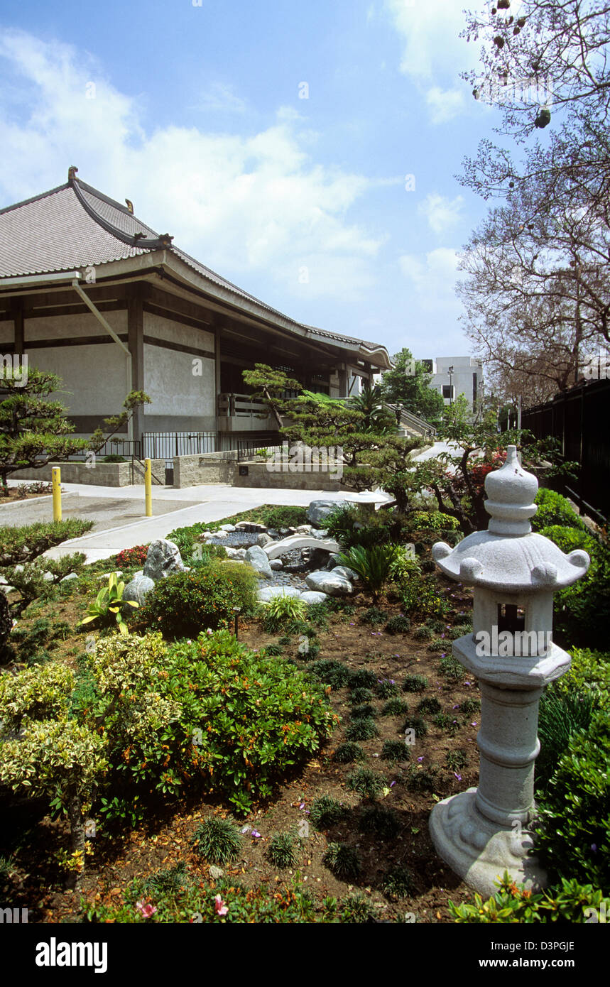 Higashi Hongwanji Temple, Little Tokyo, Los Angeles, California, USA