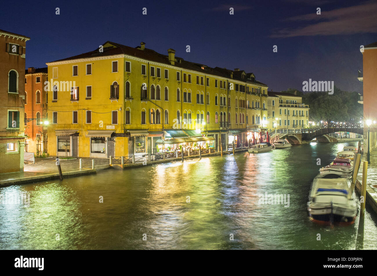 Venice grand canal night hi-res stock photography and images - Alamy