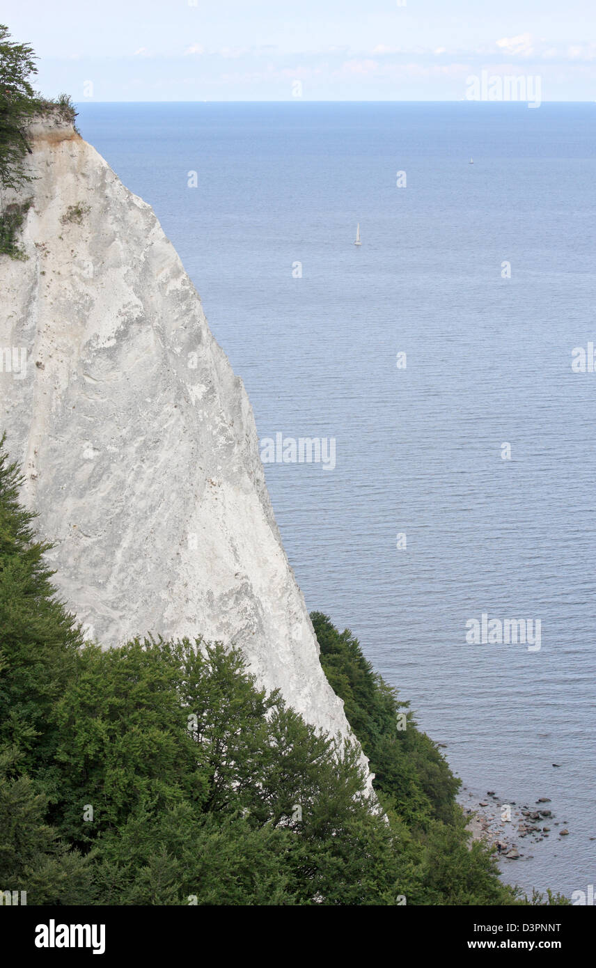 Sassnitz, Germany, the chalk cliff Koenigstuhl Stock Photo Alamy