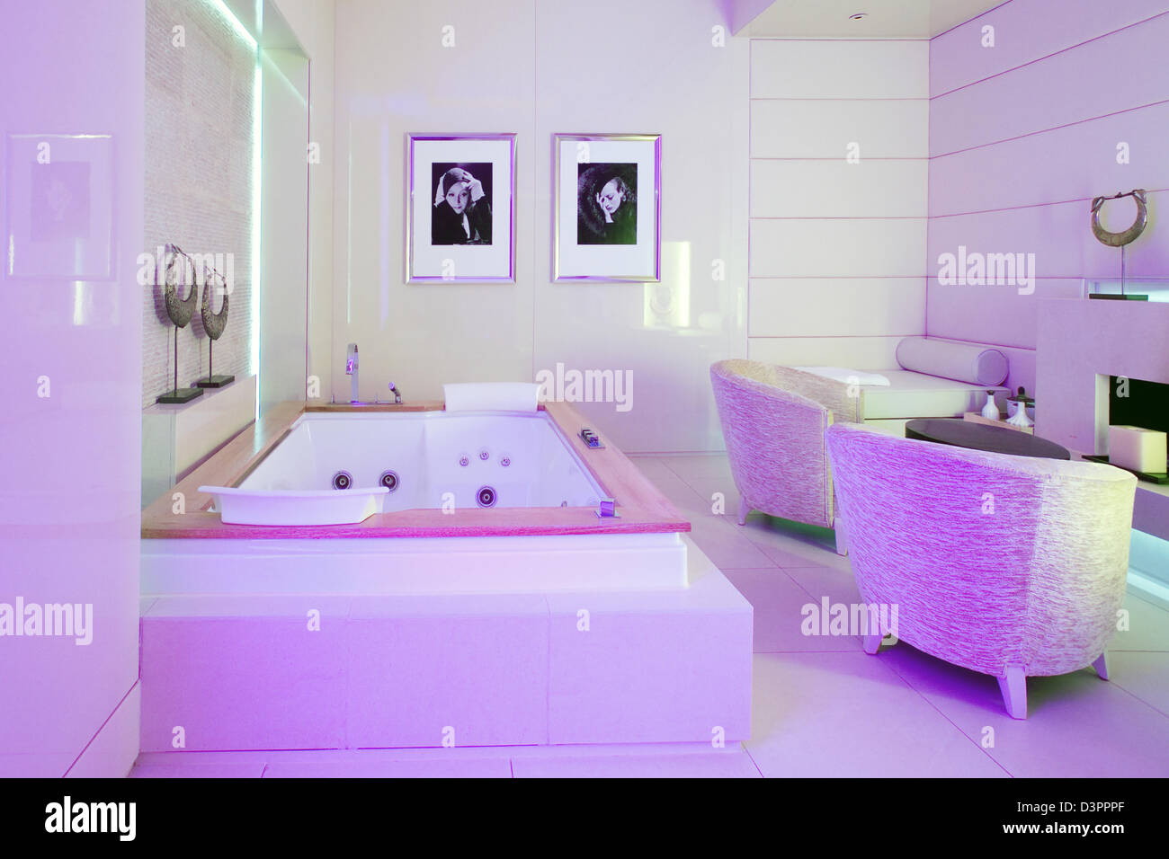 Berlin, Germany, a suite at the Adlon Day Spa Stock Photo