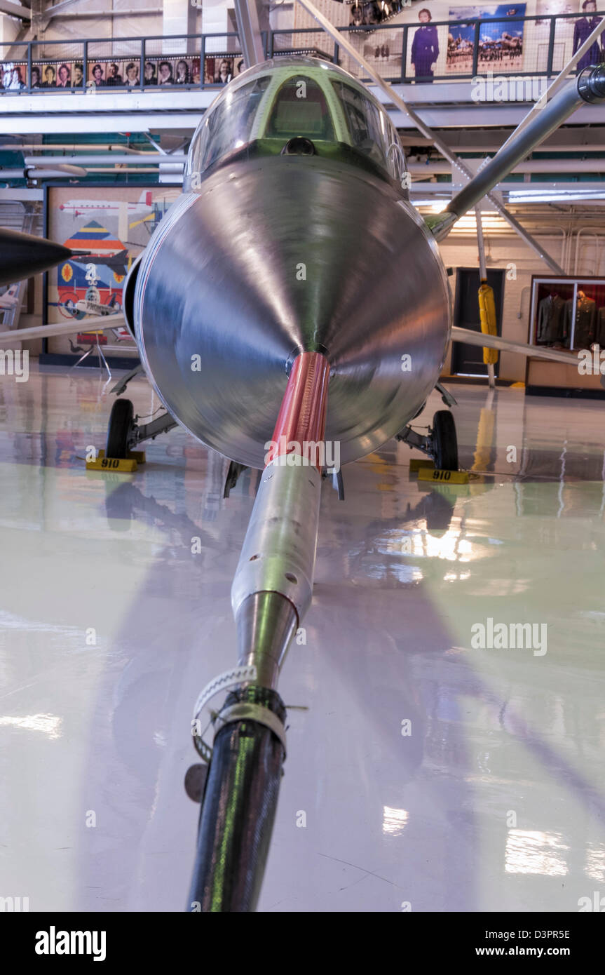Lockheed F-104 Starfighter, Wings over the Rockies Air and Space Museum, Denver, Colorado. Stock Photo