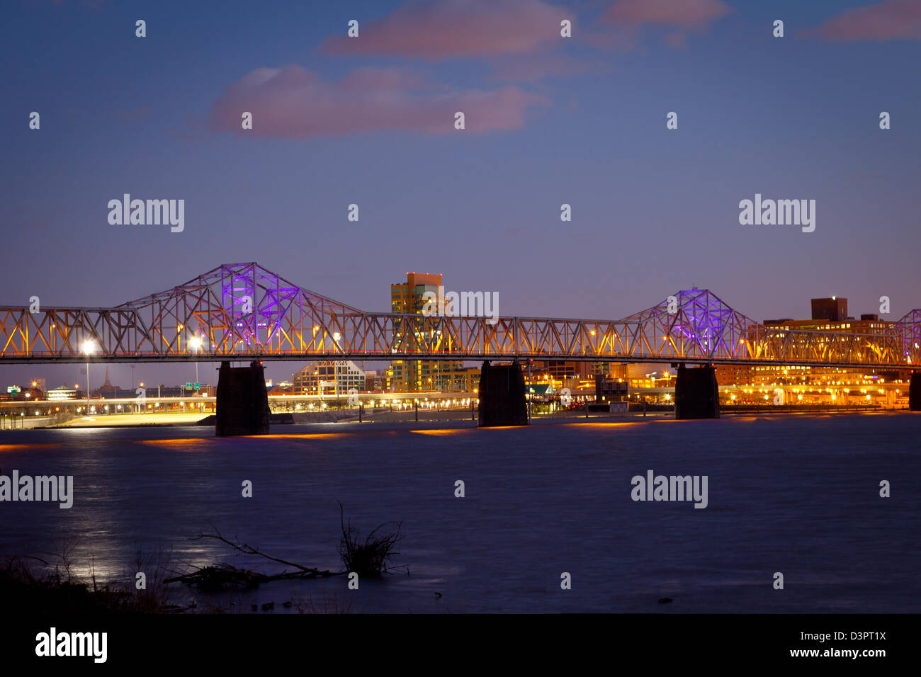 Dr. Martin Luther King Jr. Expressway, Louisville, Kentucky Stock Photo