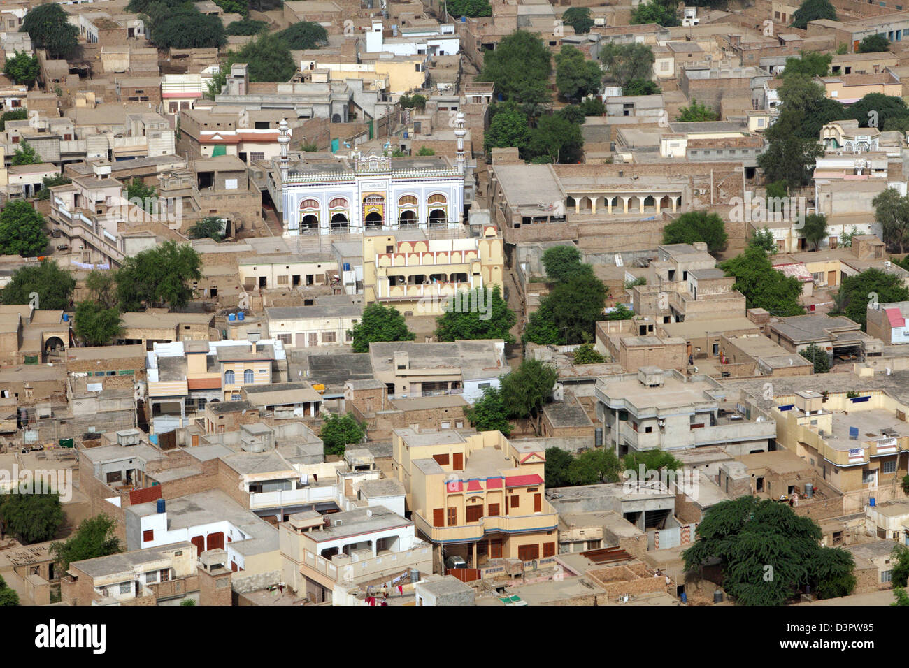Taunsa, Pakistan, overview of the city Stock Photo