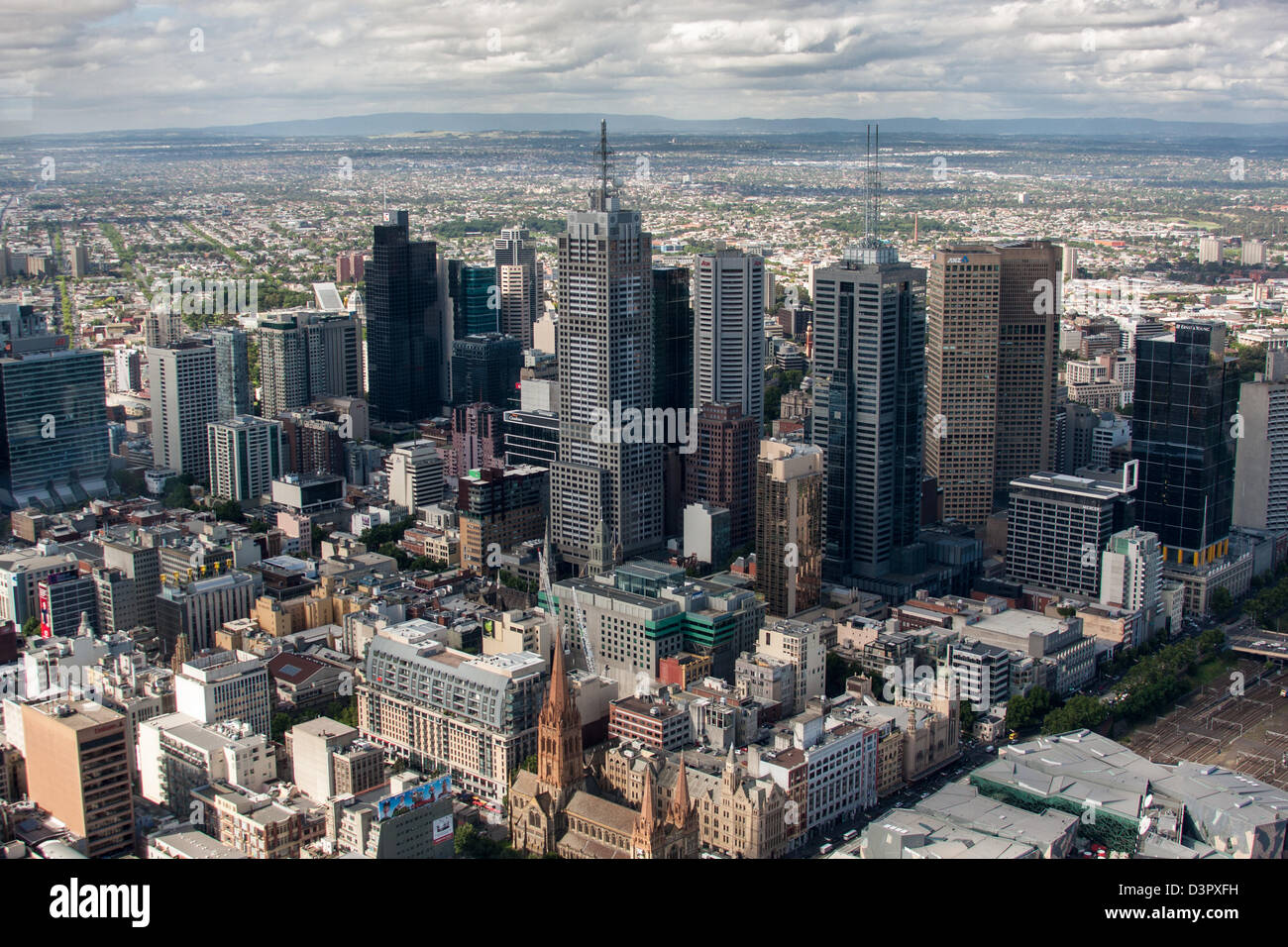 Melbourne city scenes hi-res stock photography and images - Alamy