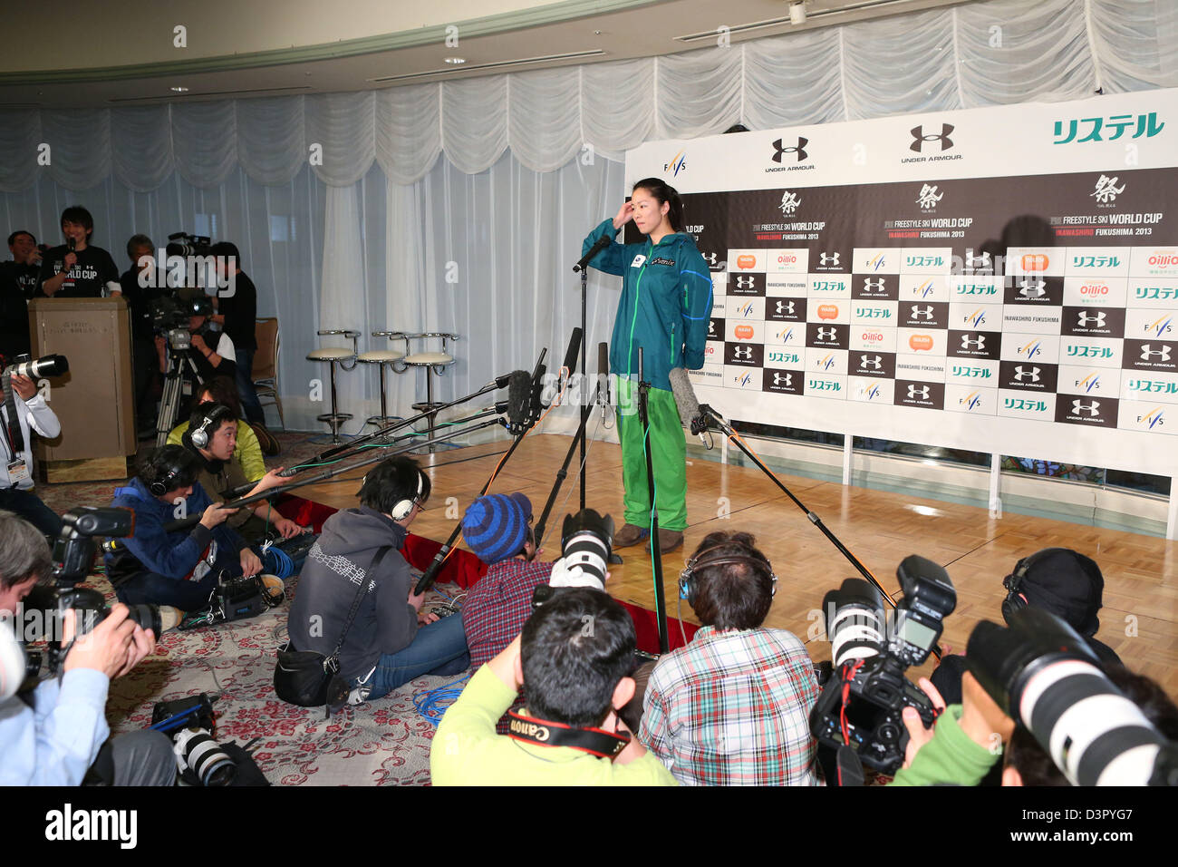 Fukushima, Japan. 22nd February 2013. Tae Satoya (JPN), FEBRUARY 22