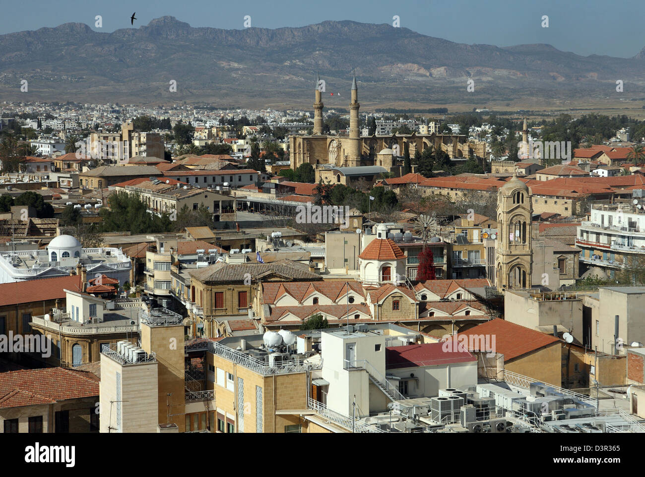 Nicosia, Turk Republic of Northern Cyprus, Turkish part of the old town Stock Photo