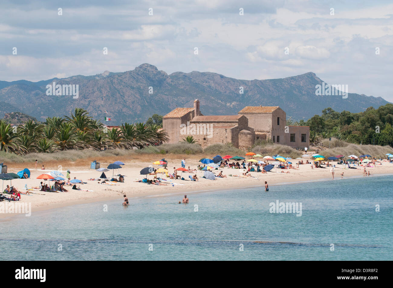 Beach in Sardinia, Italy Stock Photo