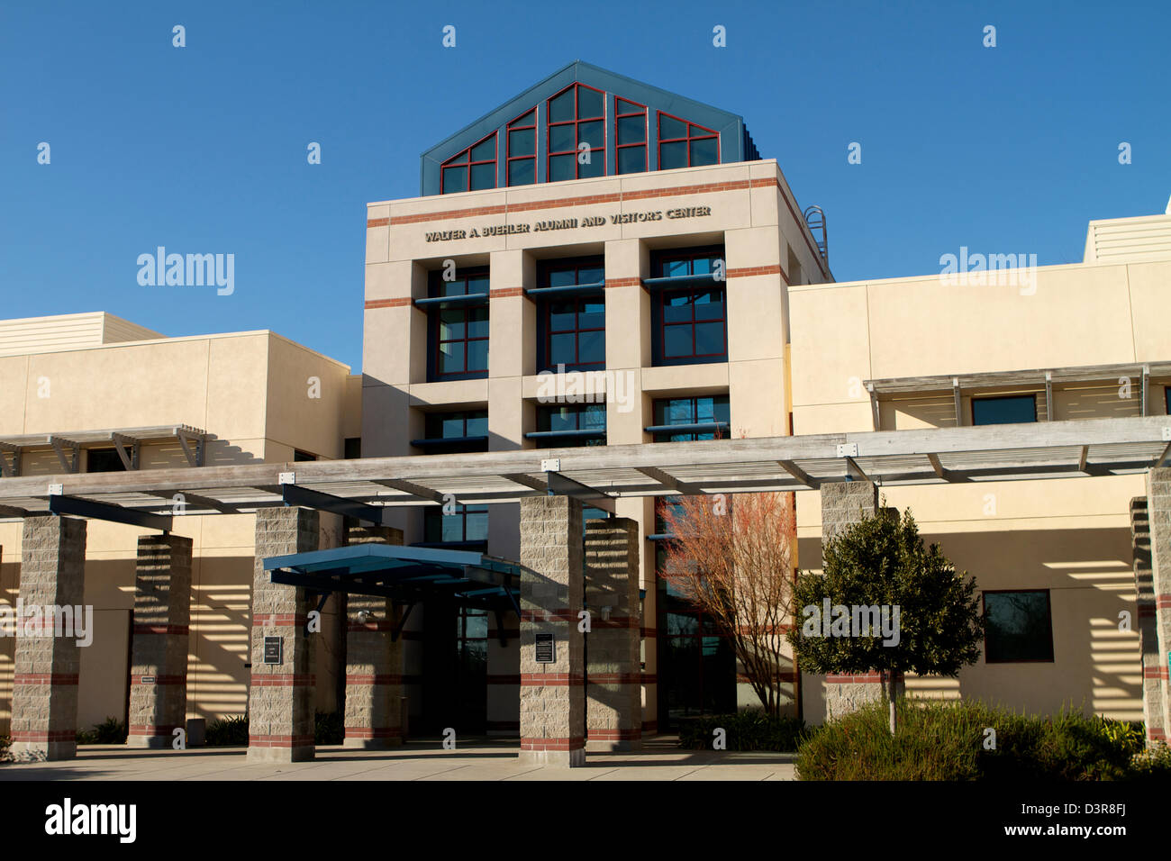 The Walter A Buehler Alumni and Visitors Center at the University of
