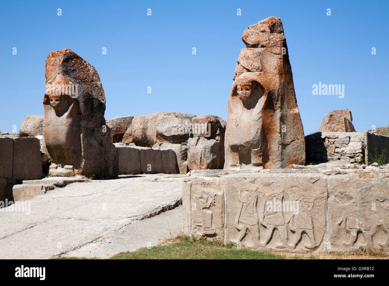 Alacahoyuk Archaeological Ruins High Resolution Stock Photography and ...
