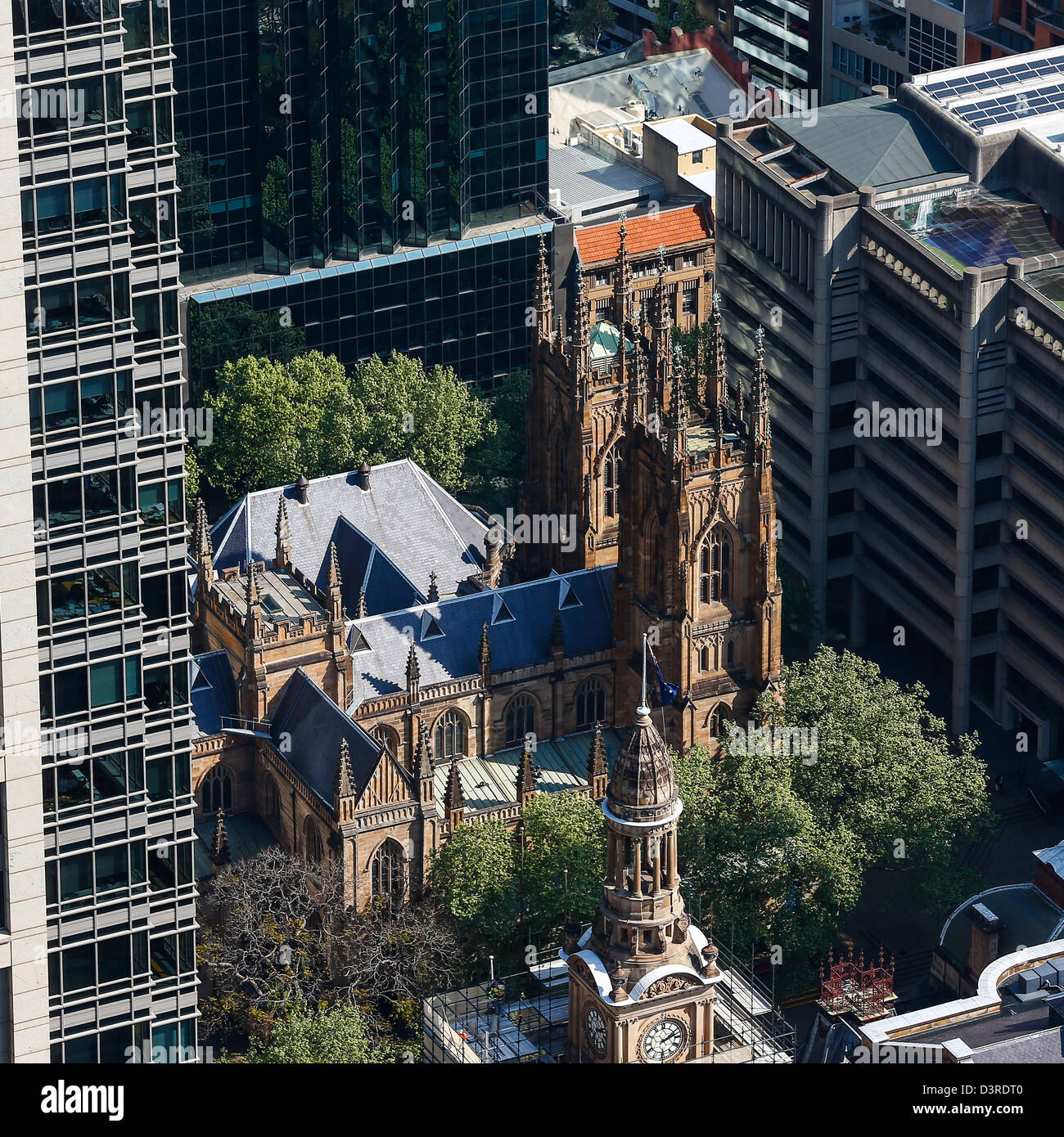 View from the Sydney Tower Stock Photo