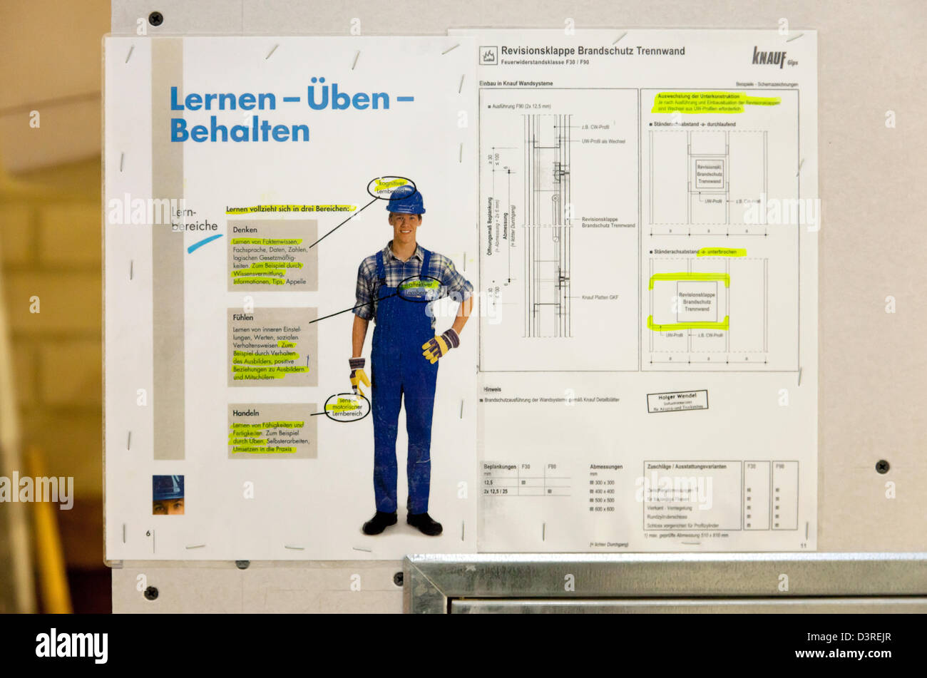 Drywall installers hires stock photography and images Alamy