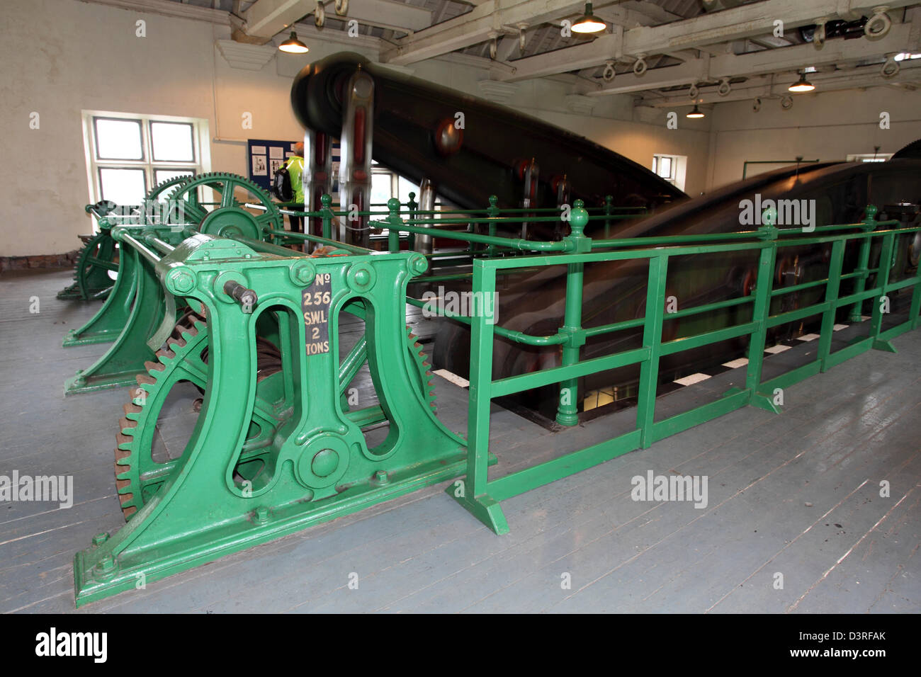 Pumps at Ryhope Pumping Station in Sunderland, England. Stock Photo