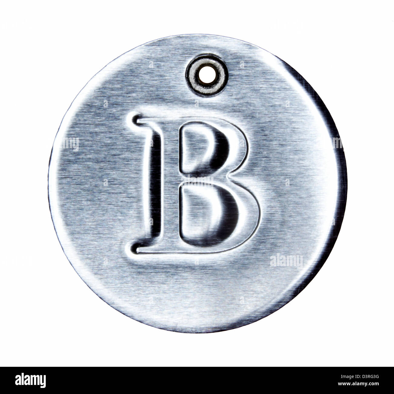 Christmas alphabet letter B isolated on white Stock Photo - Alamy