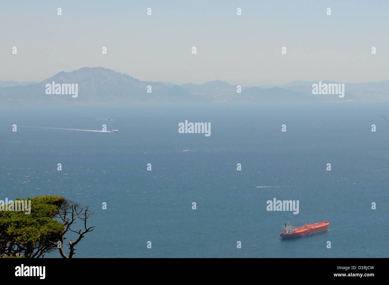 Tangiers, Straits of Gibraltar Stock Photo