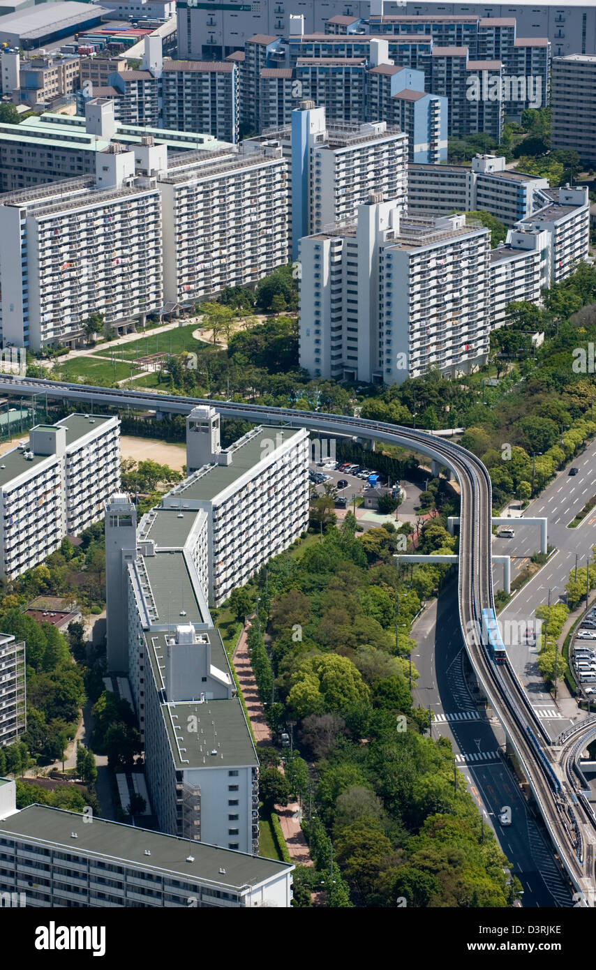 Curated visual reference: Visual Reference: Aerial View Of Osaka S Sakishima Nanko Island With High