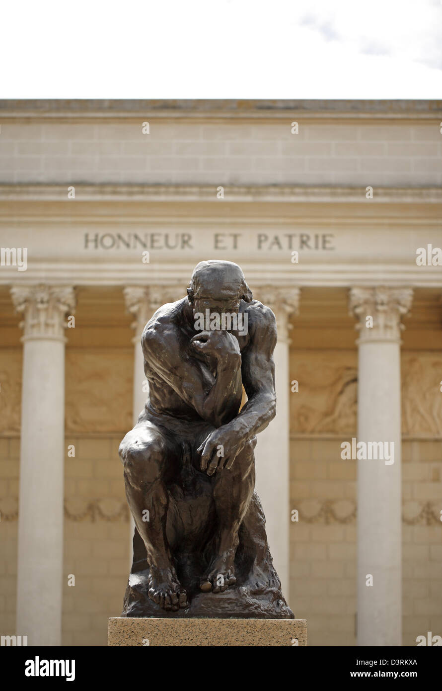 The Thinker by by Auguste Rodin, the Legion of Honor, Fine Arts Museum ...