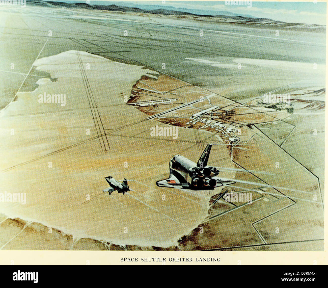 A glossy photo commemorating the Space Shuttle Program, which operated ...