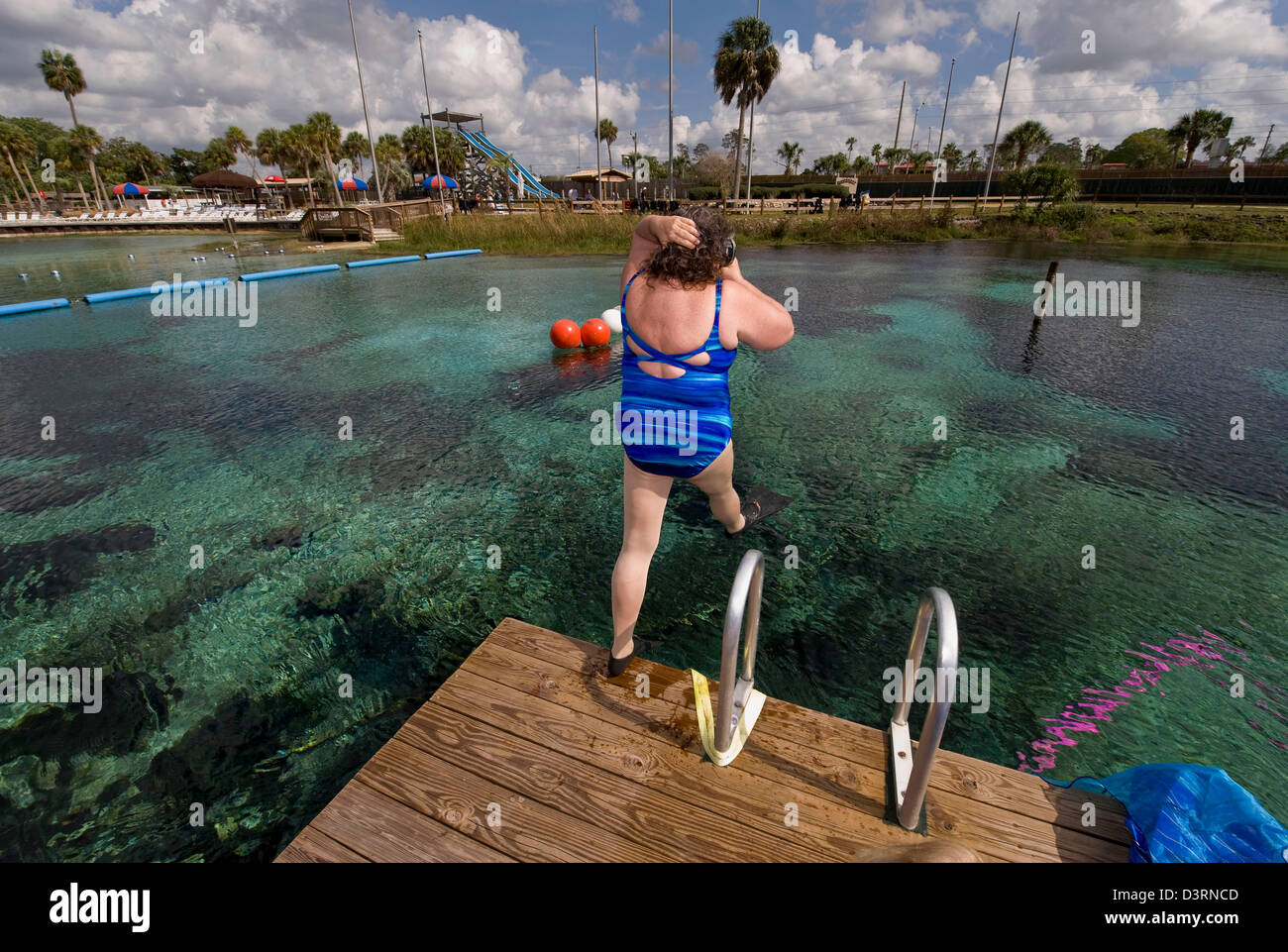 Spring Hill, Florida, US. 23rd Feb, 2013. Former mermaids return to