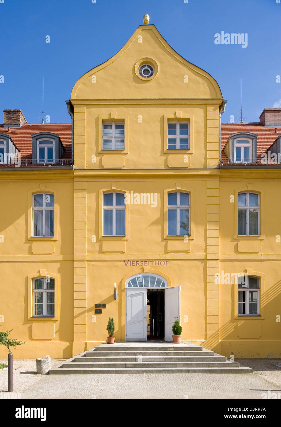 Luckenwalde, Germany, the four-sided, a hotel and restaurant Stock Photo