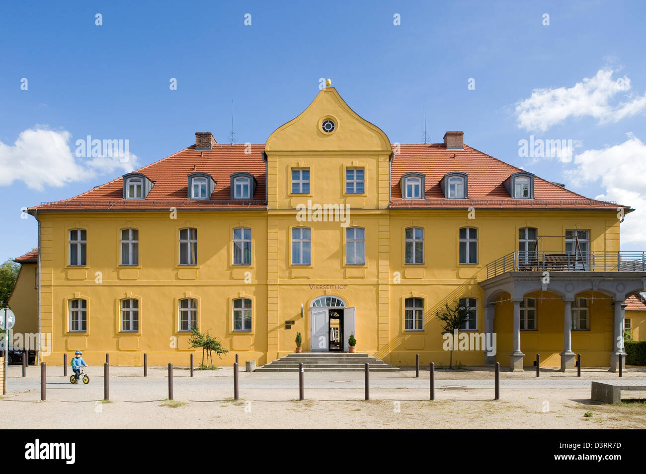Luckenwalde, Germany, the four-sided, a hotel and restaurant Stock Photo