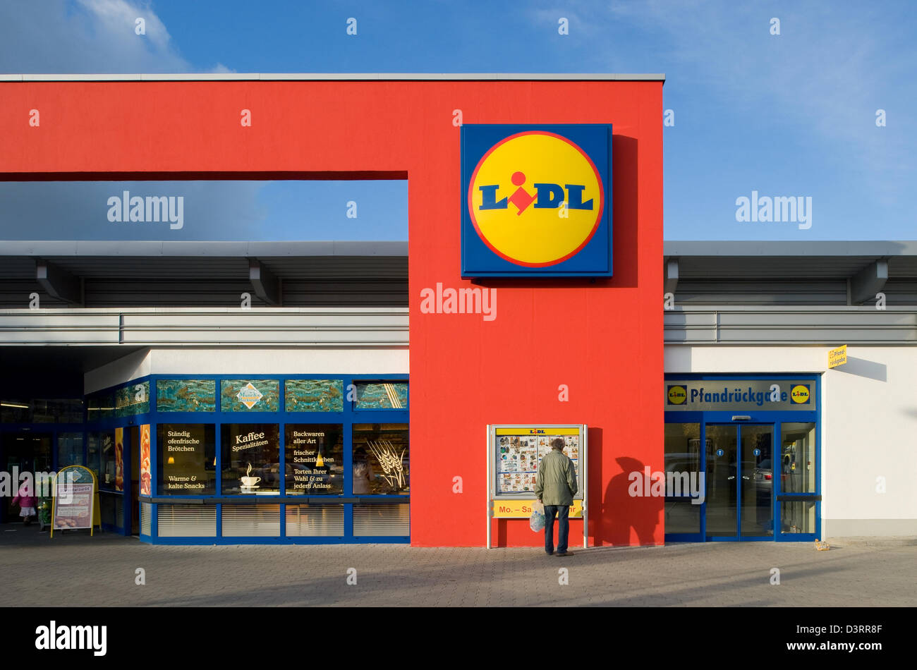 Leipzig, Germany, a Lidl outlet Stock Photo - Alamy
