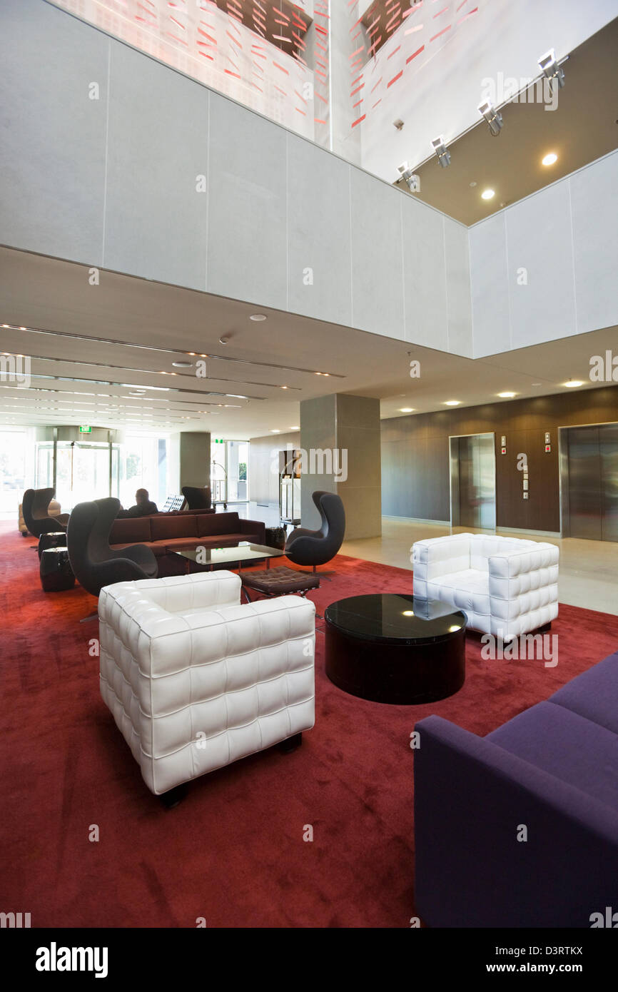 Foyer at Hotel Realm in Barton. Canberra, Australian Capital Territory (ACT), Australia Stock Photo