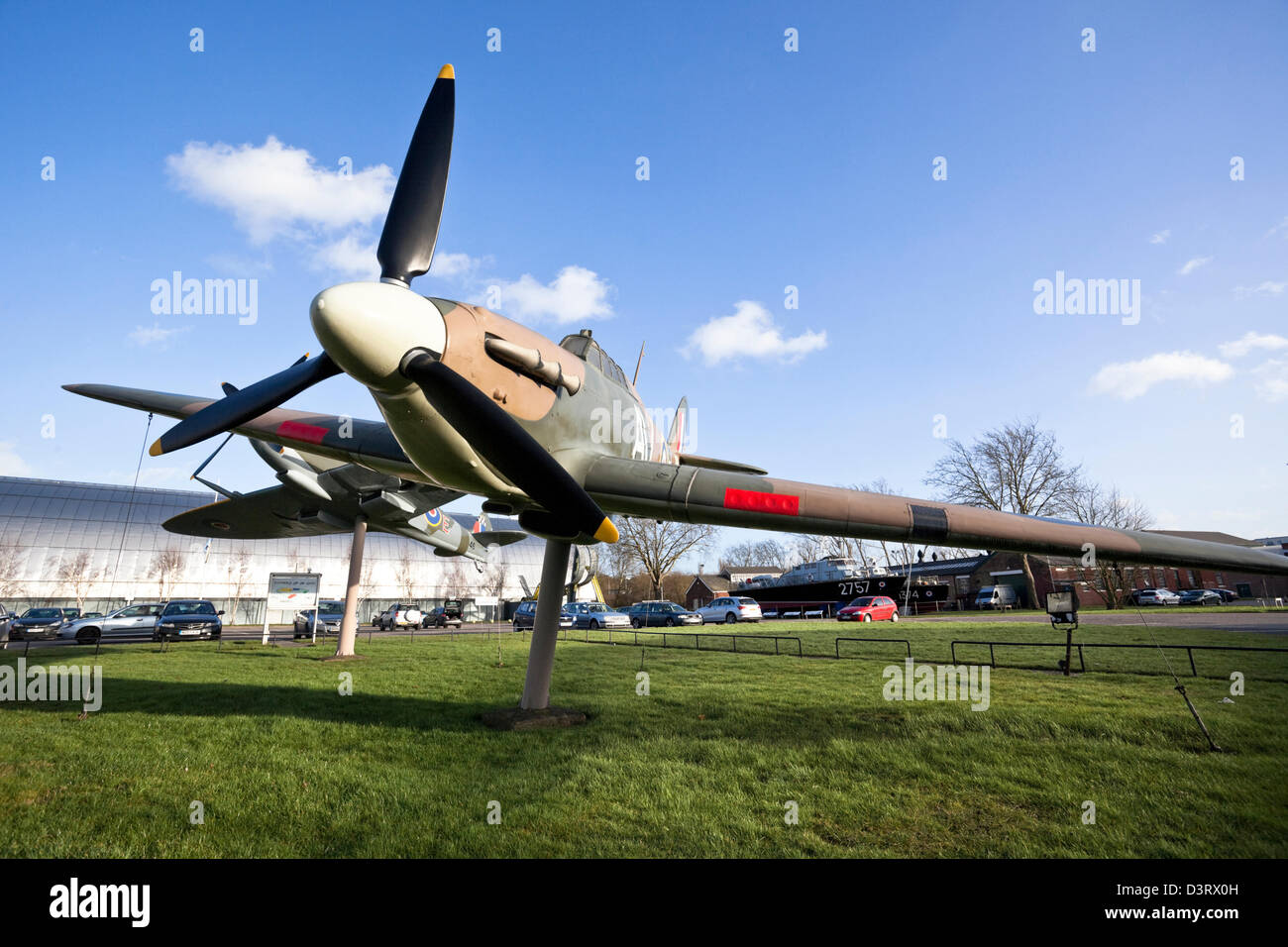 The Hawker Hurricane Mk II, British singleseat fighter aircraft, at
