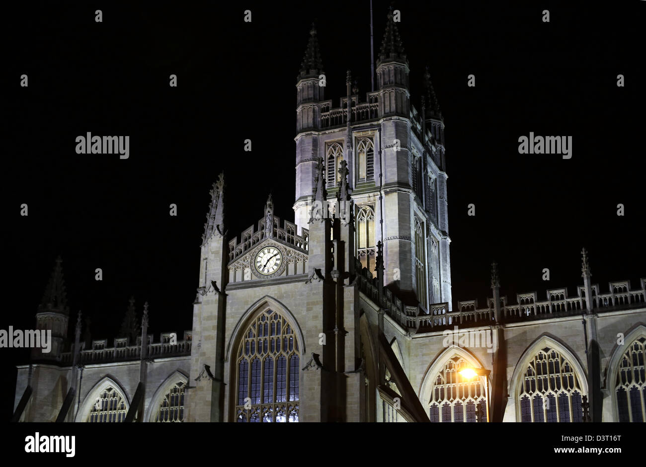 Bath abbey clock hires stock photography and images Alamy