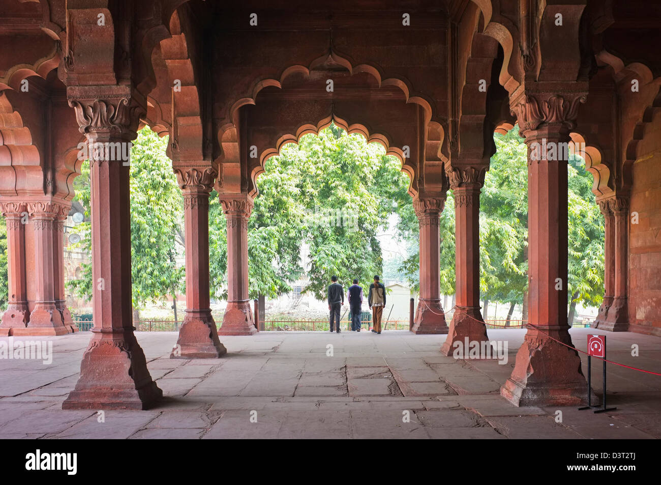 Red Fort Delhi India Stock Photo