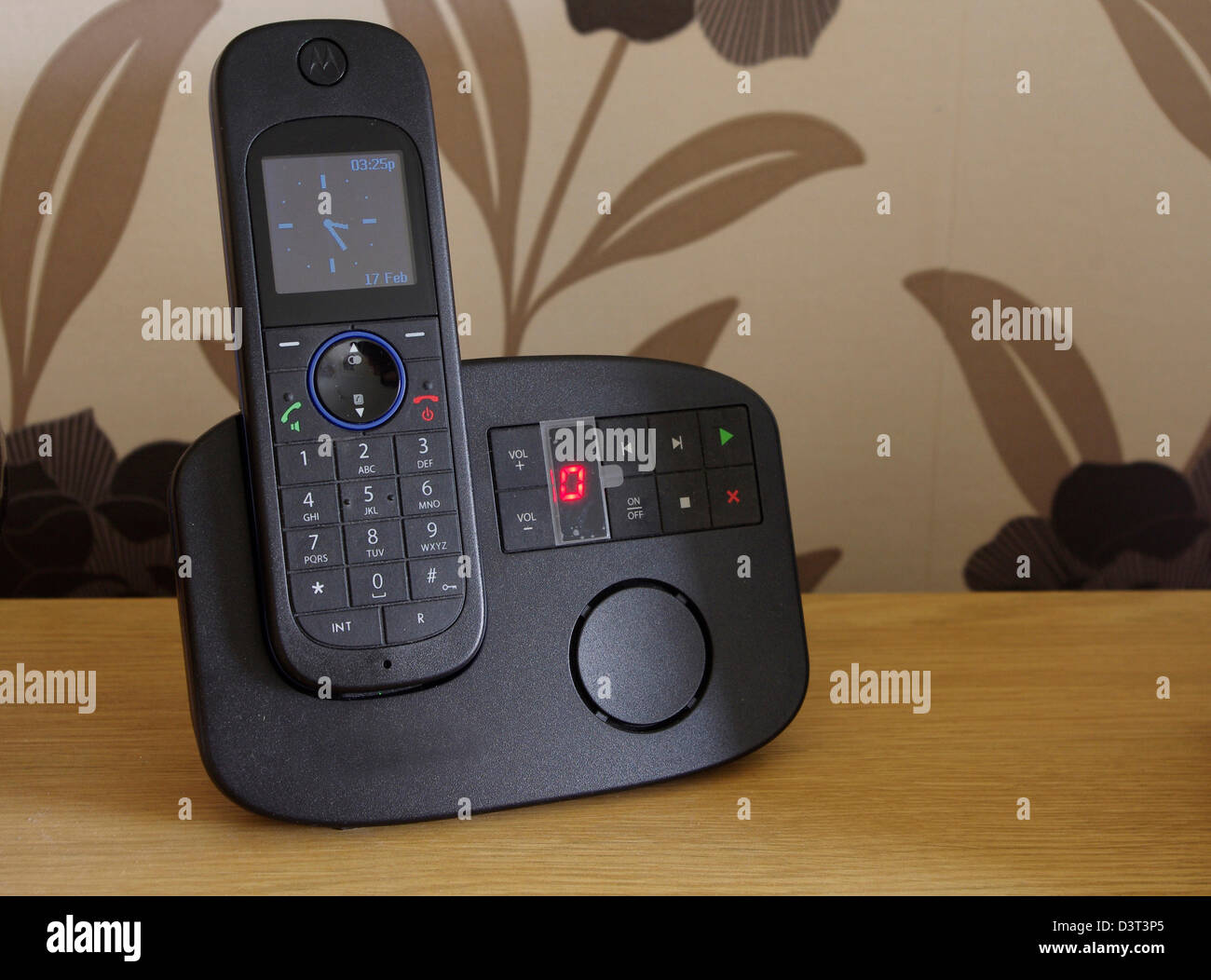 Digital cordless phone Stock Photo Alamy