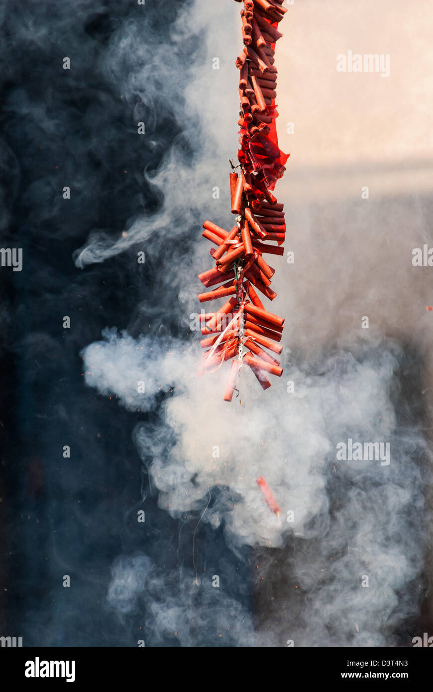 chinese new year firecracker run