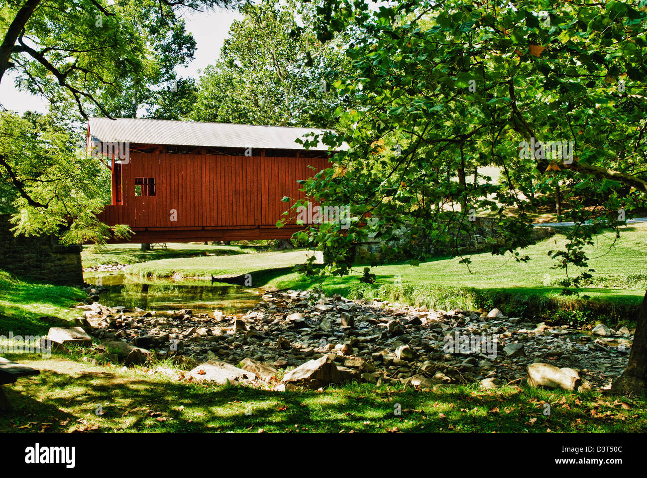 Ebenezer Church Bridge, Mingo Creek County Park, Washington County