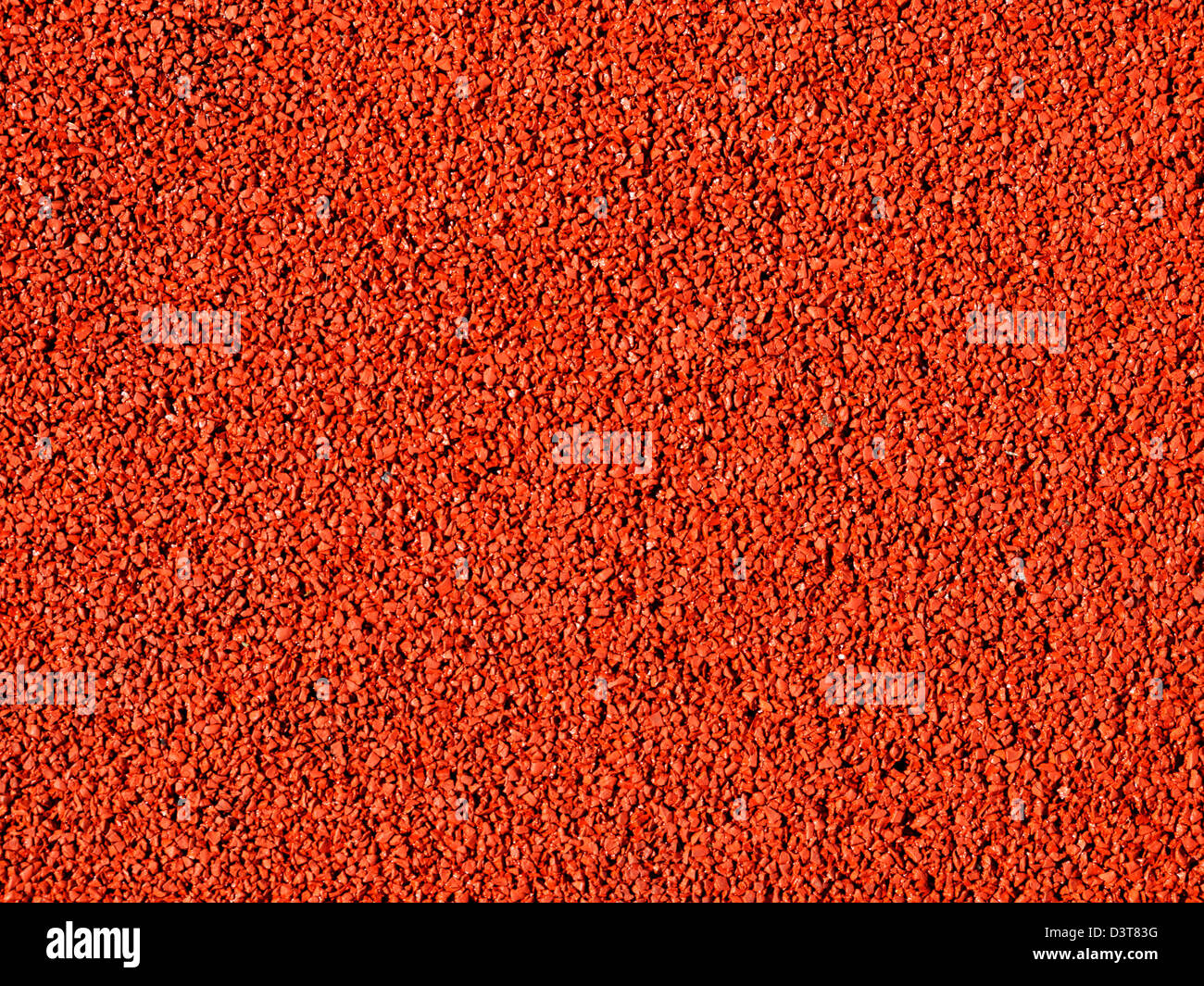 A red macadam pavement texture Stock Photo