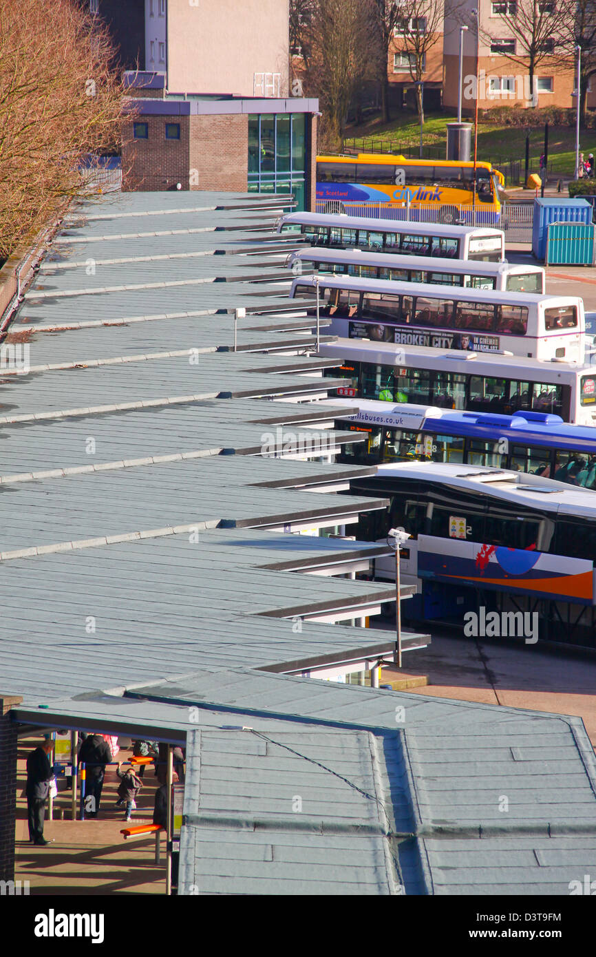 Buchanan Street Bus Station Glasgow Stock Photo Alamy