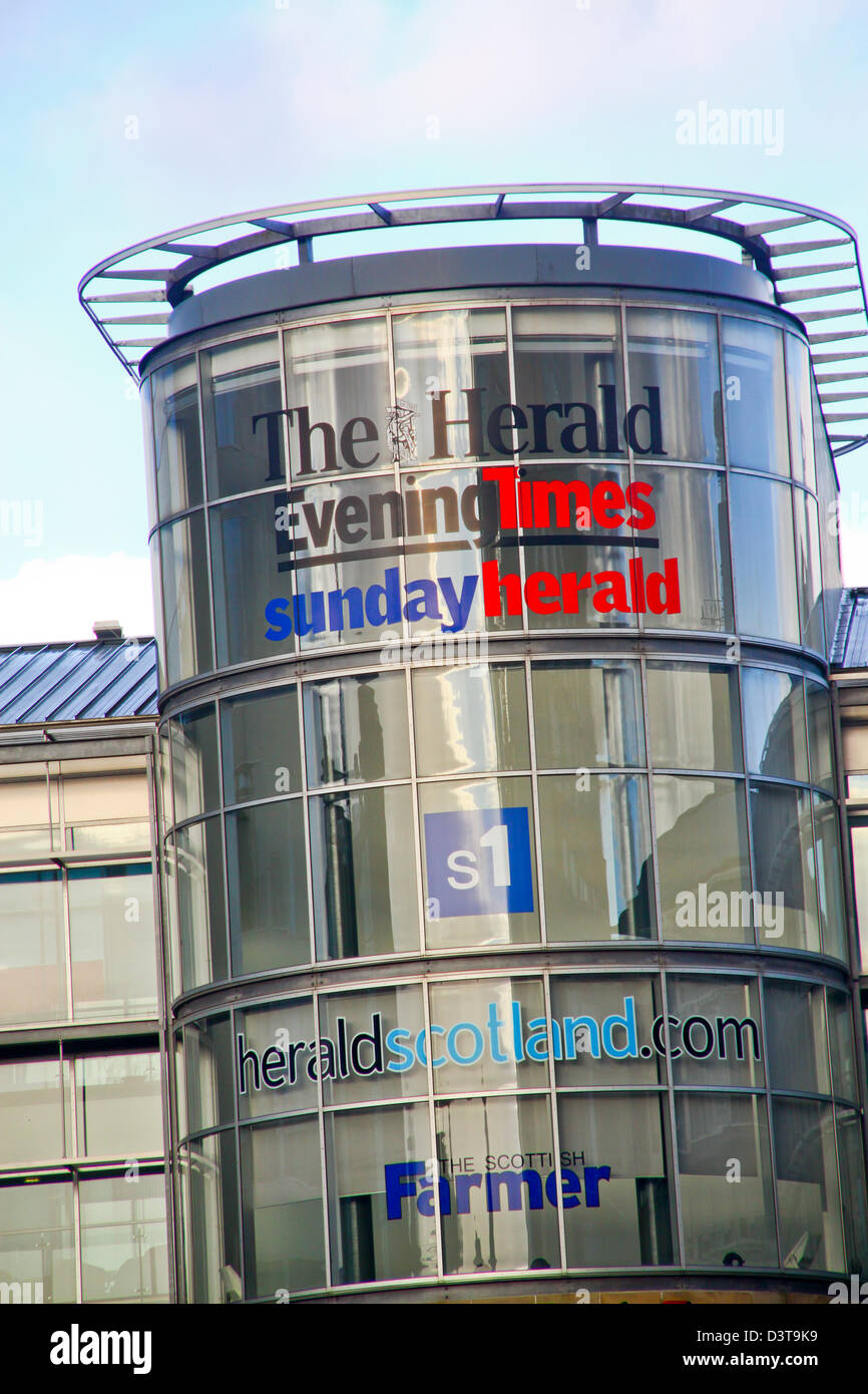 Glasgow herald building hires stock photography and images Alamy