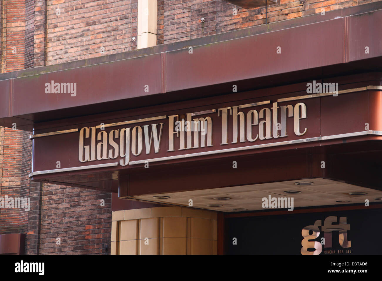Glasgow Film Theatre Scotland independent cinema Stock Photo Alamy