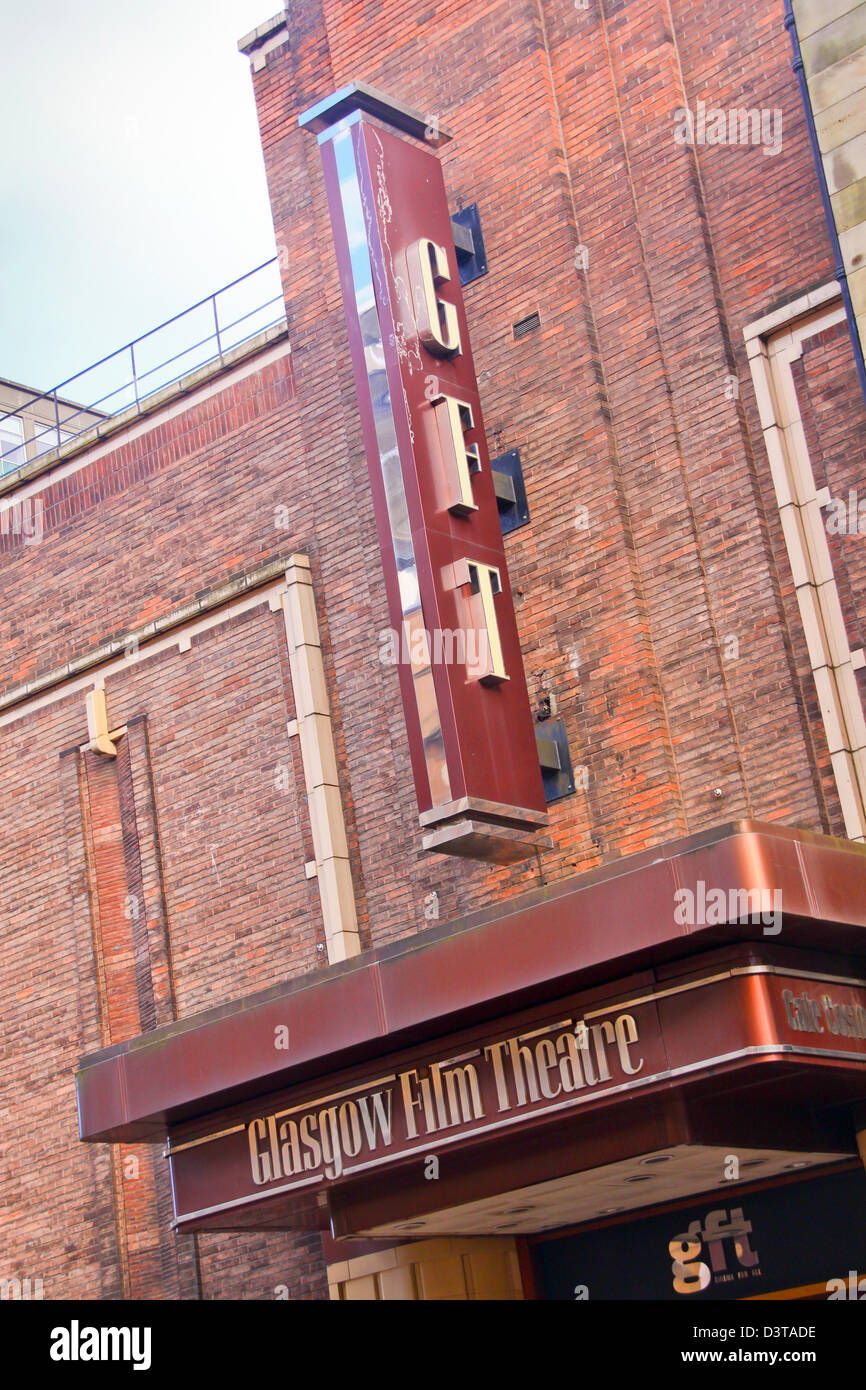Glasgow Film Theatre Scotland independent cinema Stock Photo Alamy
