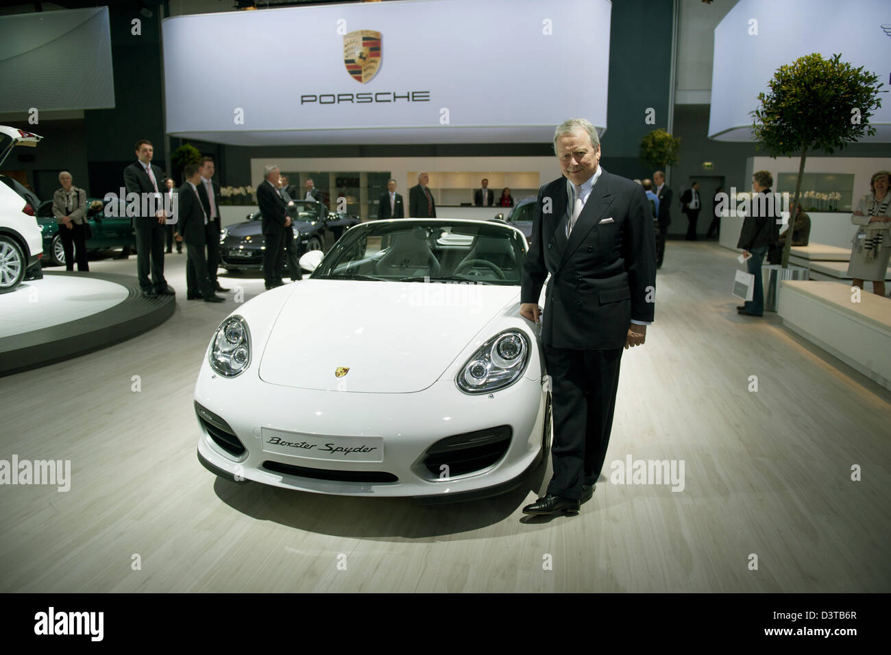 Hamburg, Germany, Dr. Wolfgang Porsche, Chairman of the Supervisory Board of Porsche Automobil Holding Stock Photo