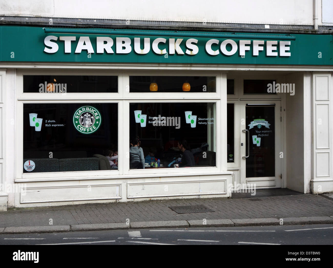 A Starbucks coffee shop Stock Photo