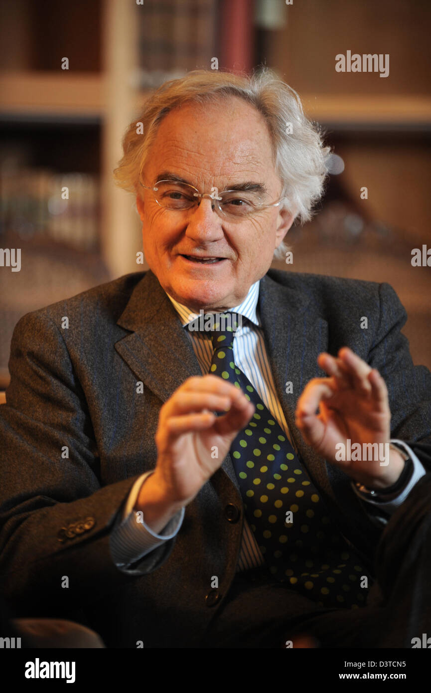 Berlin, Germany, Bernard Montferrand, outgoing French Ambassador Stock