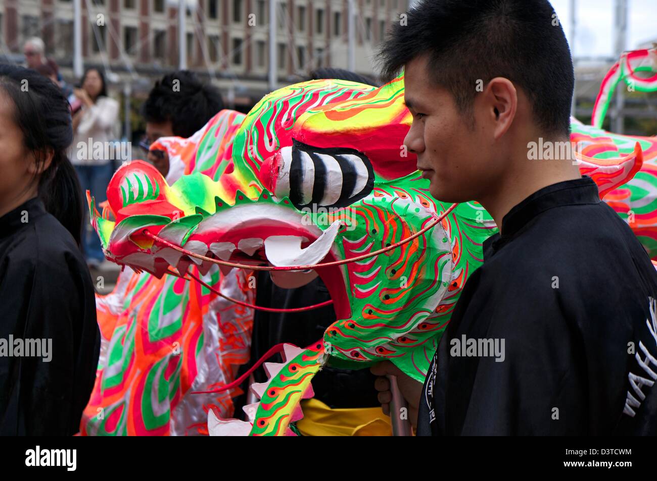 Boston blue dragon hi-res stock photography and images - Alamy