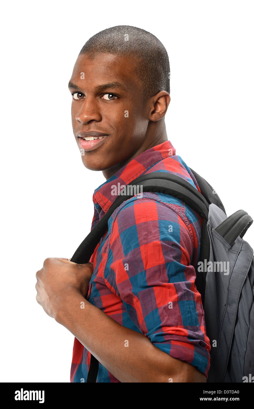 Man backpack black and white hires stock photography and images Alamy
