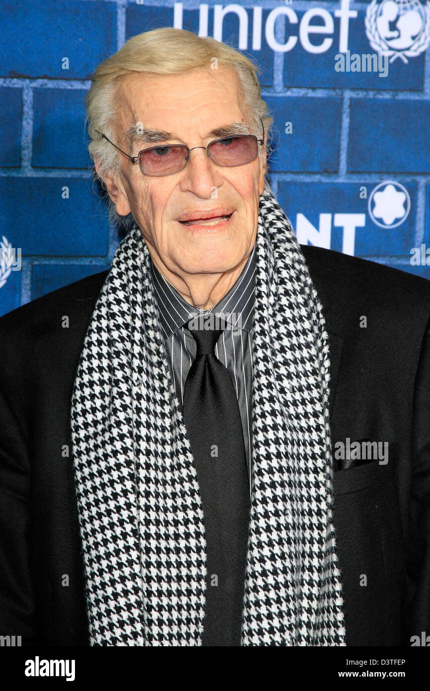 Los Angeles, USA. 23rd February 2013.   Martin Landau at the Pre-Oscar charity brunch by Montblanc & UNICEF to celebrate the launch of their new 'Signature For Good 2013' Initiative at Hotel Bel-Air on February 23, 2013 in Los Angeles, California. Credit:  dpa picture alliance / Alamy Live News Stock Photo