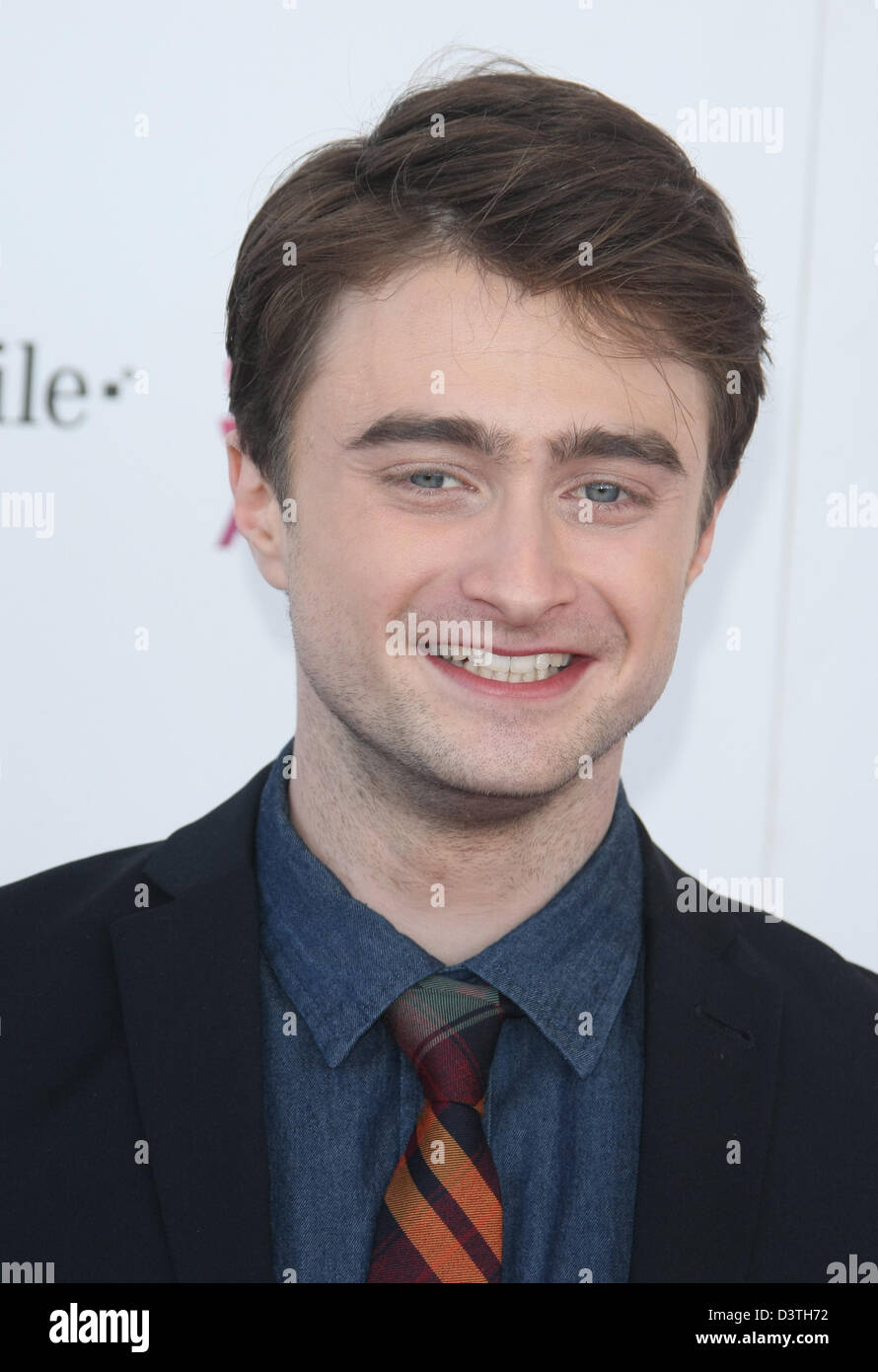 DANIEL RADCLIFFE 2013 FILM INDEPENDENT SPIRIT AWARDS BEACH SANTA MONICA CALIFORNIA USA 23 February 2013 Stock Photo