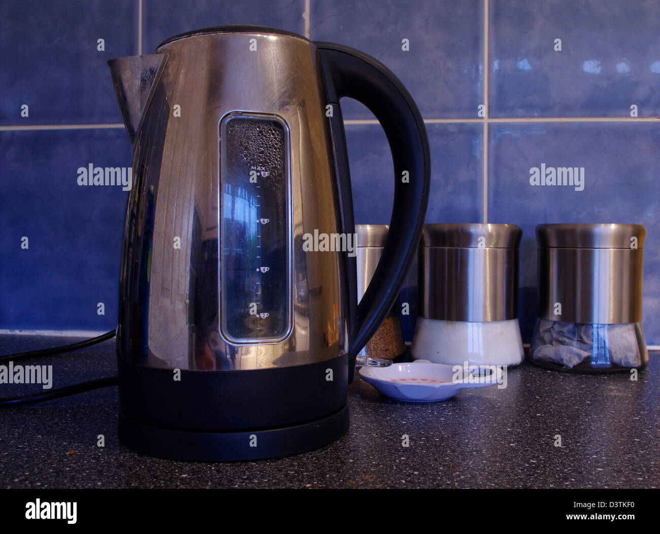Electric kitchen kettle Stock Photo Alamy